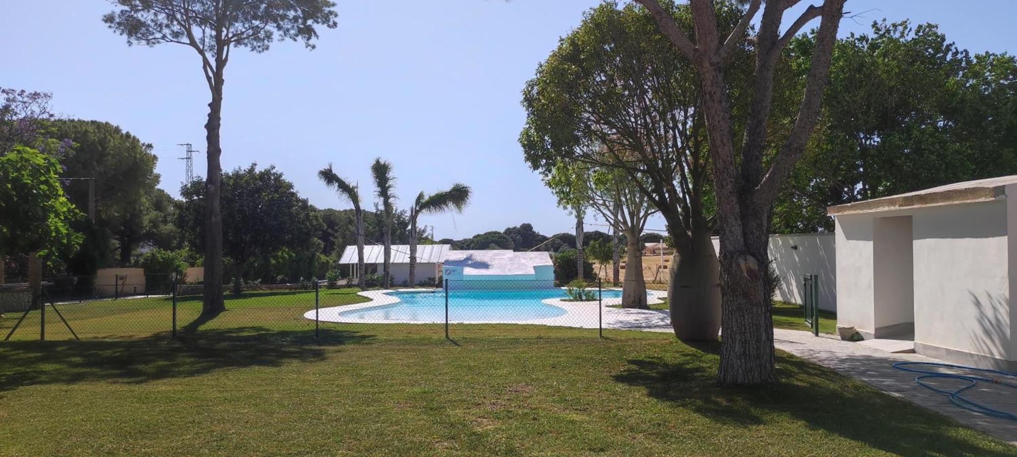 Hacienda Laguna Seca - Apart. Lavanda Chiclana de la Frontera Bagian luar foto