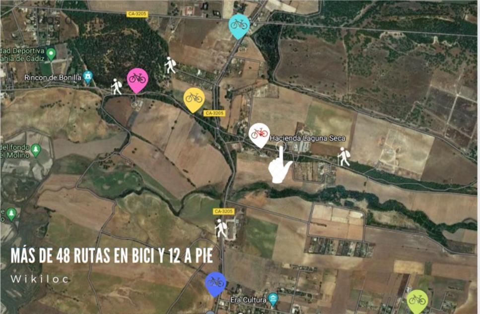 Hacienda Laguna Seca - Apart. Lavanda Chiclana de la Frontera Bagian luar foto